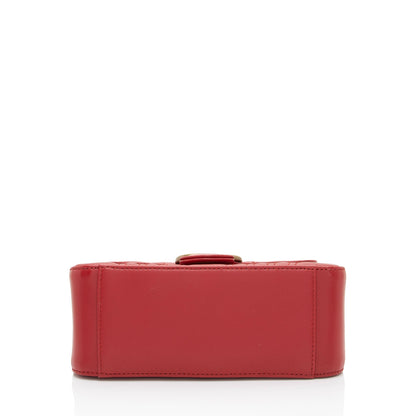 Gucci Matelasse Leather GG Marmont Mini Top Handle (SHF-JQUu1n)