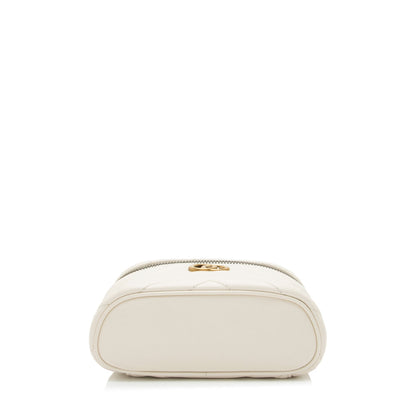 Gucci Matelasse Leather GG Marmont Mini Vanity Top Handle (SHF-OIkIzL)
