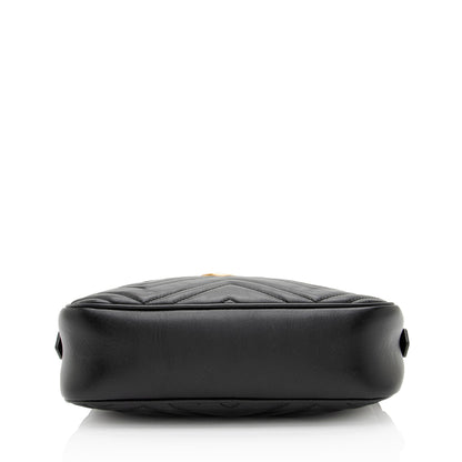 Gucci Matelasse Leather GG Marmont Small Camera Bag