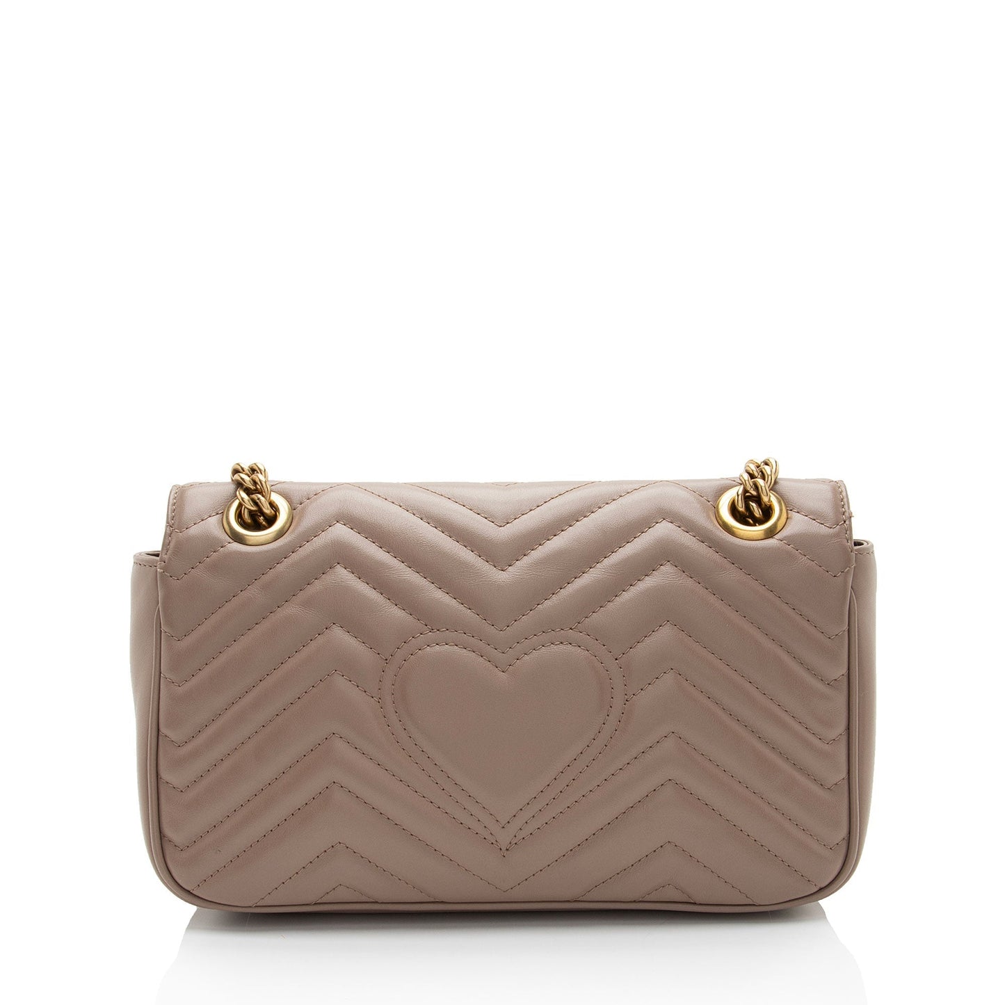 Gucci Matelasse Leather GG Marmont Small Flap Bag