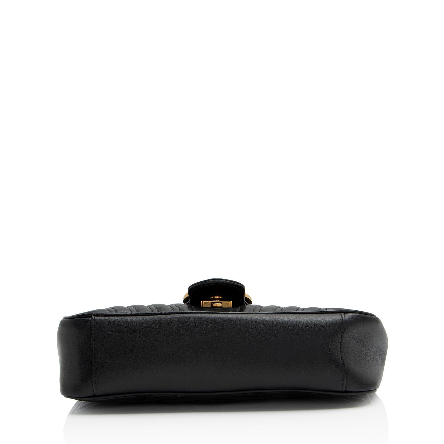 Gucci Matelasse Leather GG Marmont Medium Flap Bag