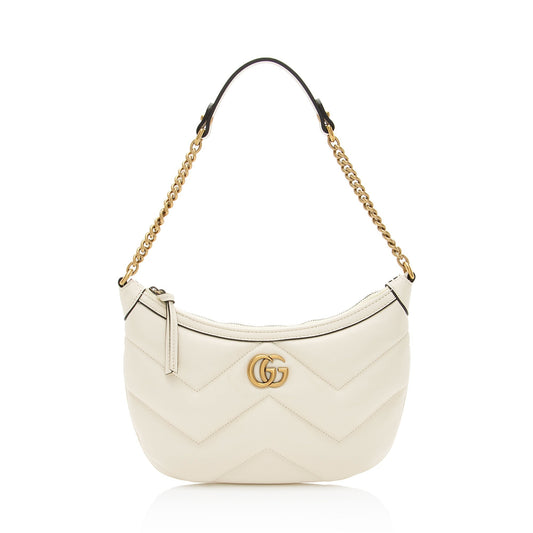Gucci Matelasse Leather GG Marmont Small Shoulder Bag