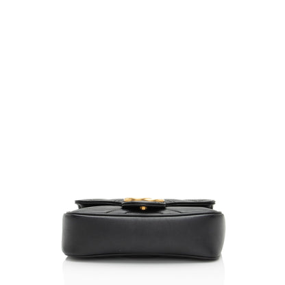 Gucci Matelasse Leather GG Marmont Super Mini Flap Bag (SHF-vdHY2l)