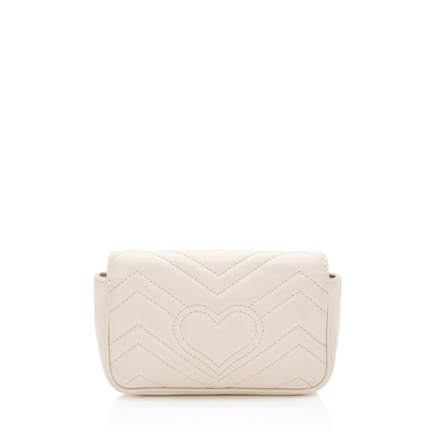 Gucci Matelasse Leather GG Marmont Super Mini Flap Bag
