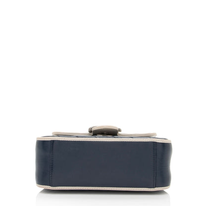 Gucci Matelasse Leather Torchon GG Marmont Mini Top Handle (SHF-MlSIP6)