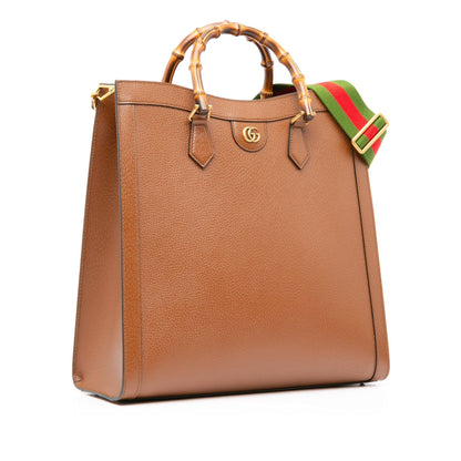 Gucci Maxi Diana Satchel (SHG-aJZhWc)