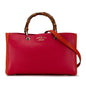 Gucci Medium Bicolor Bamboo Shopper (SHG-XarzxK)
