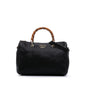 Gucci Medium Calfskin Bamboo Shopper Boston Bag