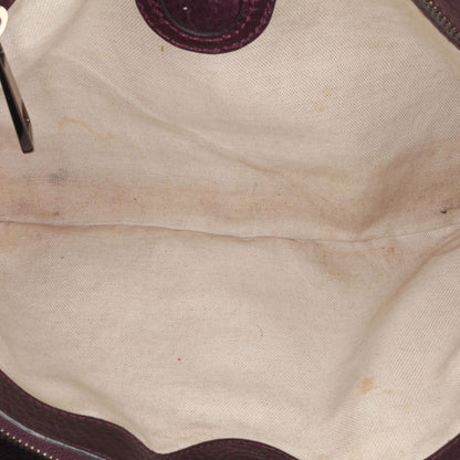 Gucci Medium Calfskin Bamboo Shopper Satchel