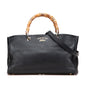 Gucci Medium Calfskin Bamboo Shopper Satchel