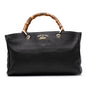 Gucci Medium Calfskin Bamboo Shopper Satchel