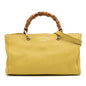 Gucci Medium Calfskin Bamboo Shopper Satchel