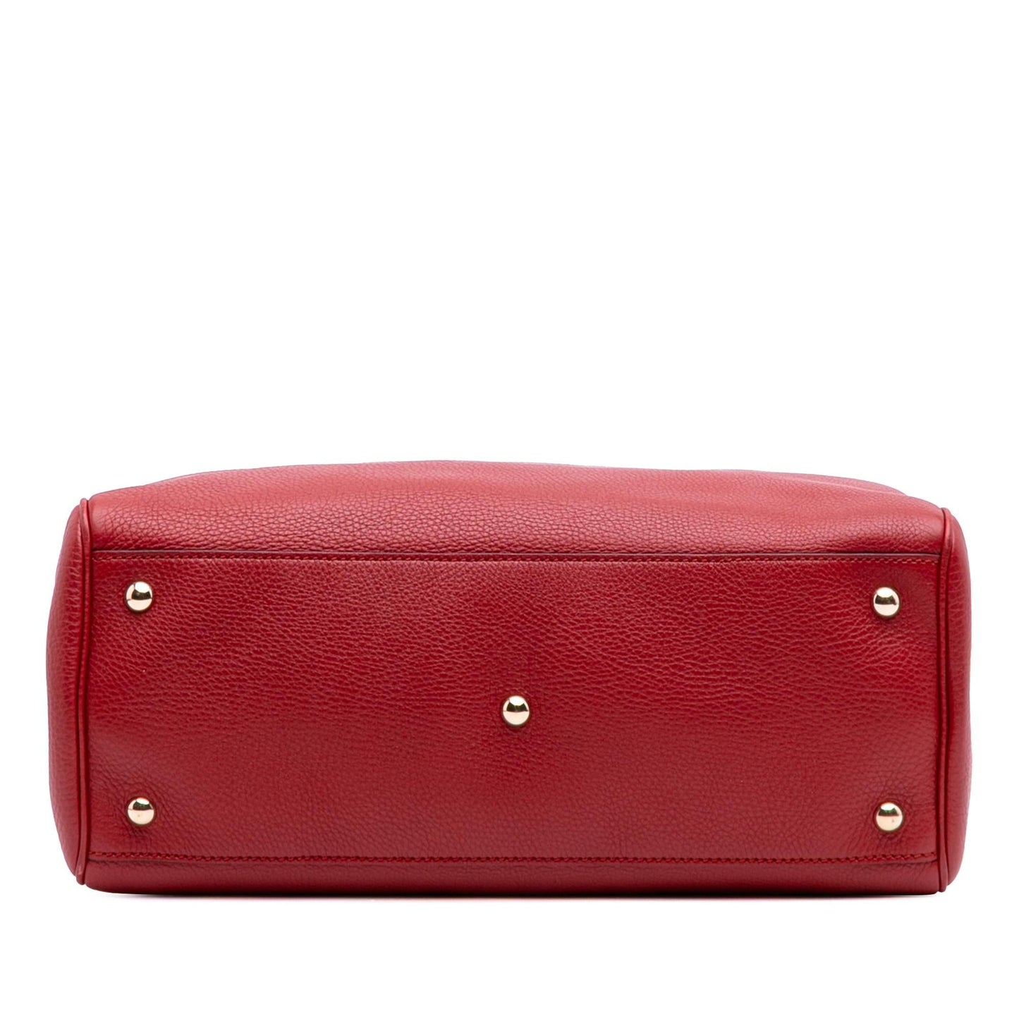 Gucci Medium Calfskin Bamboo Shopper Satchel