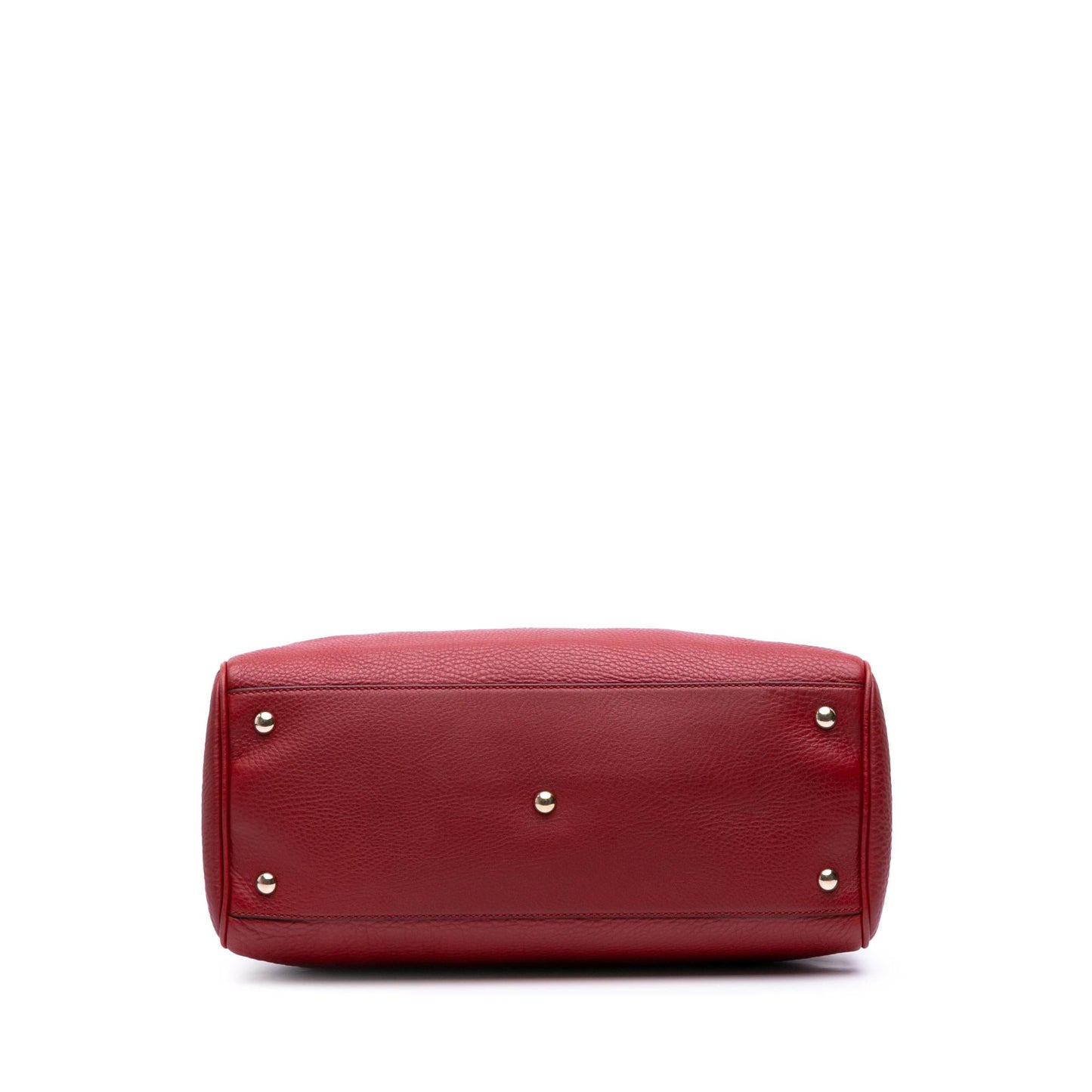 Gucci Medium Calfskin Bamboo Shopper Satchel