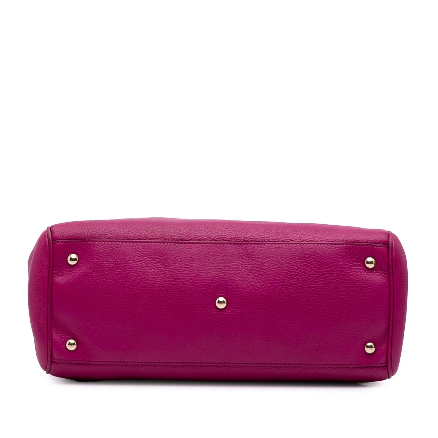 Gucci Medium Calfskin Bamboo Shopper Satchel