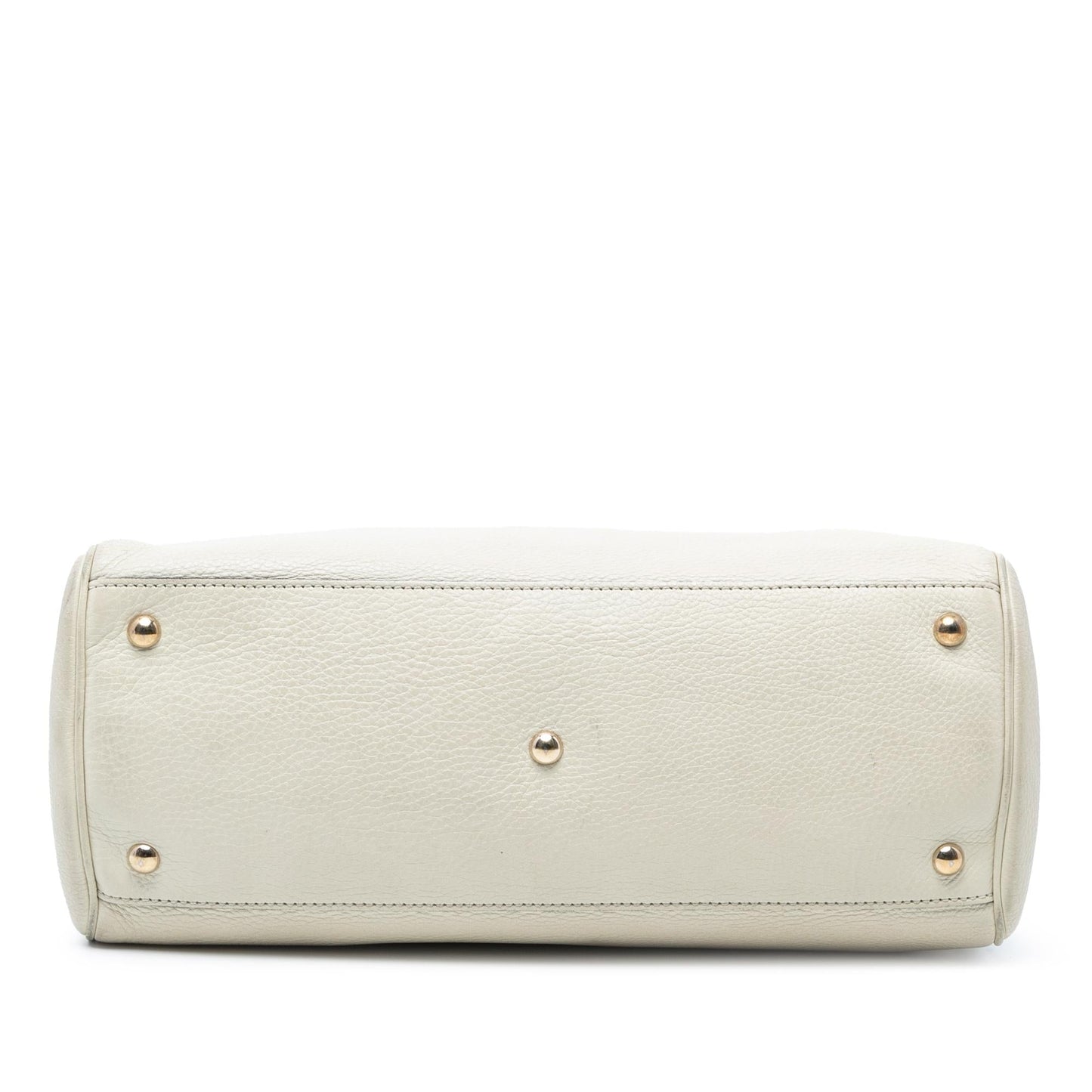 Gucci Medium Calfskin Bamboo Shopper Satchel