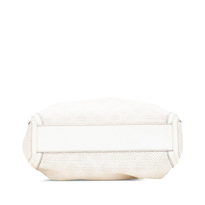 Gucci Medium Diamante Raffia Sukey Tote