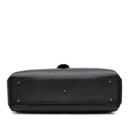 Gucci Medium Dollar Calf Interlocking G Satchel