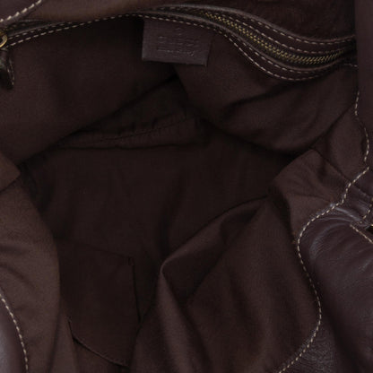 Gucci Medium GG Canvas Bamboo Indy Hobo