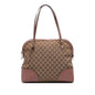 Gucci Medium GG Canvas Bree Dome Tote