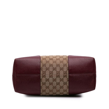 Gucci Medium GG Canvas Bree Dome Tote
