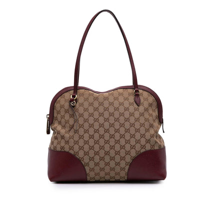 Gucci Medium GG Canvas Bree Dome Tote