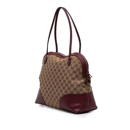 Gucci Medium GG Canvas Bree Dome Tote