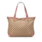 Gucci Medium GG Canvas Craft Tote