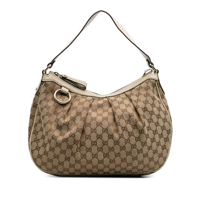 Gucci Medium GG Canvas Sukey Shoulder Bag