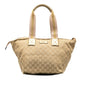 Gucci Medium GG Canvas Web Zip Handbag (SHG-kEKFuo)