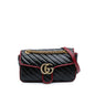 Gucci Medium GG Marmont Matelasse Diagonal Leather Torchon Shoulder Bag