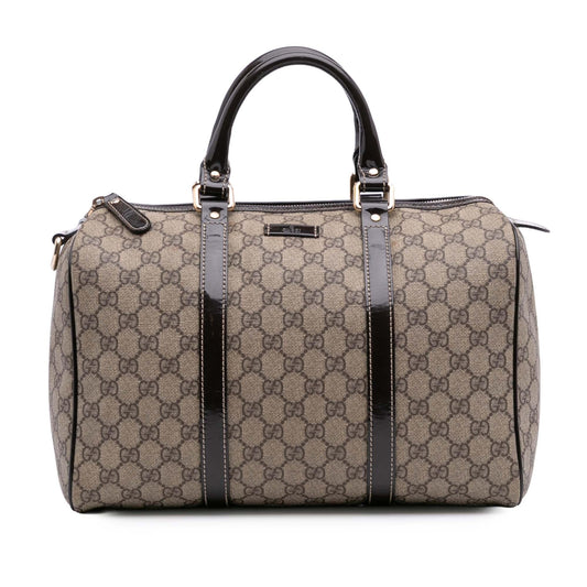 Gucci Medium GG Supreme Joy Boston Bag