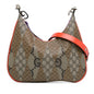 Gucci Medium GG Supreme Multicolor Patchwork Attache Crossbody (SHG-LfuVAP)
