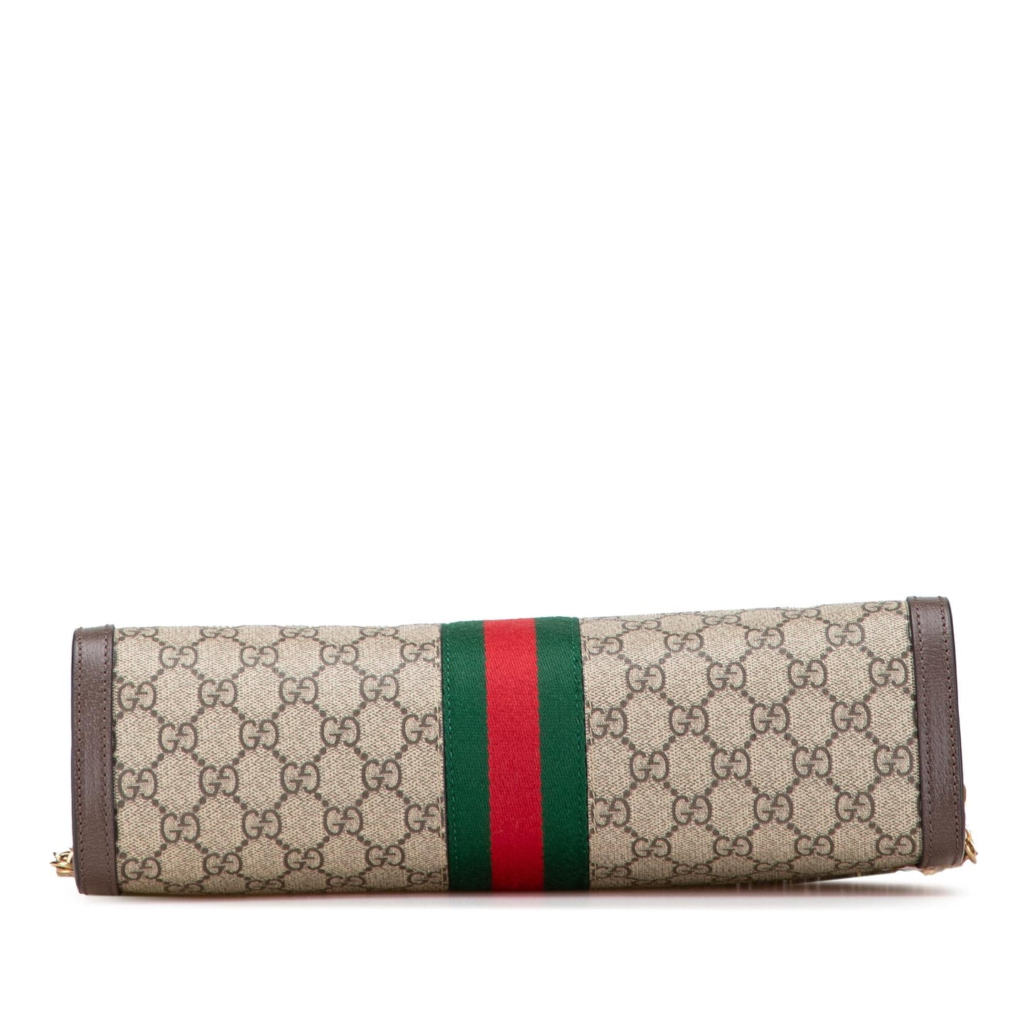 Gucci Medium GG Supreme Ophidia Web Chain Shoulder Bag