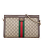 Gucci Medium GG Supreme Ophidia Web Chain Shoulder Bag