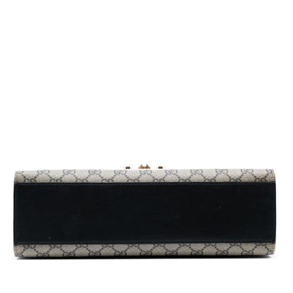 Gucci Medium GG Supreme Padlock Shoulder Bag