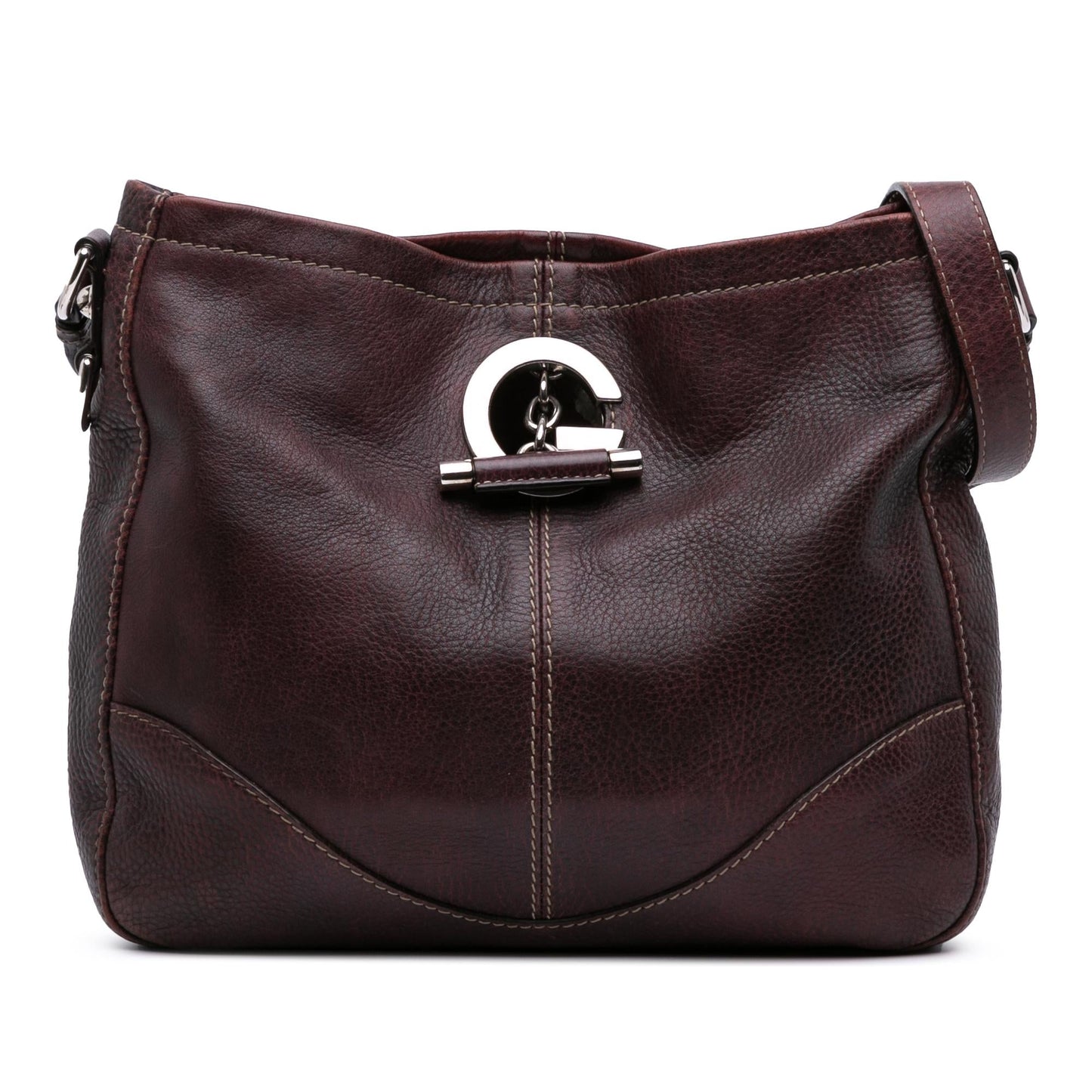 Gucci Medium Grained Calfskin Charlotte Crossbody