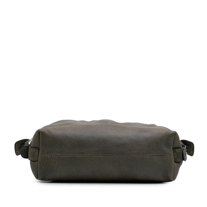 Gucci Medium Leather Bamboo Bar Tote