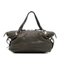Gucci Medium Leather Bamboo Bar Tote