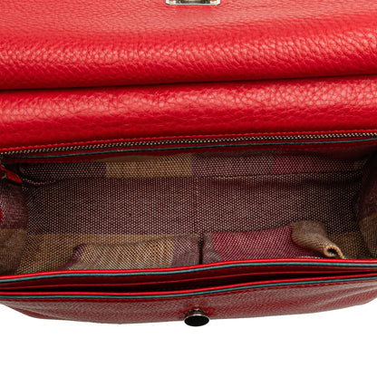 Gucci Medium Leather Bamboo Daily Crossbody