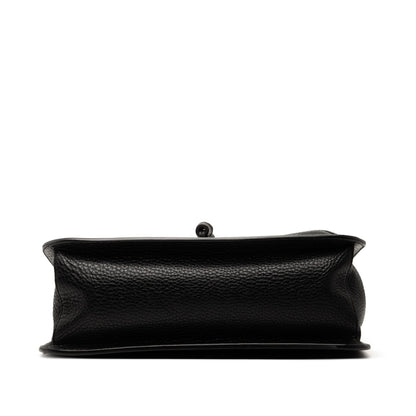 Gucci Medium Leather Bamboo Daily Crossbody