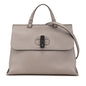 Gucci Medium Leather Bamboo Daily Satchel