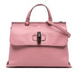 Gucci Medium Leather Bamboo Daily Satchel