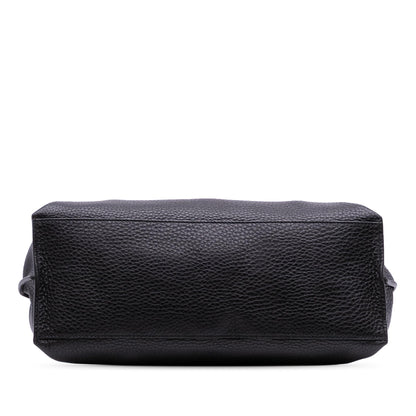 Gucci Medium Leather Bamboo Daily Satchel