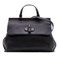 Gucci Medium Leather Bamboo Daily Satchel