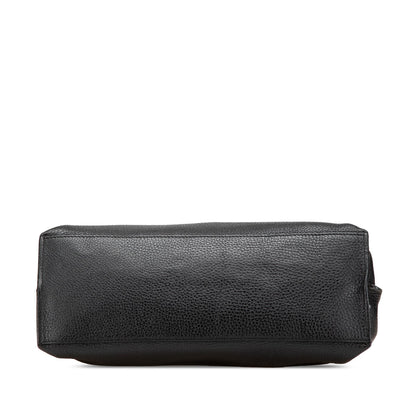 Gucci Medium Leather Bamboo Daily Satchel