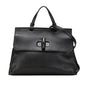 Gucci Medium Leather Bamboo Daily Satchel