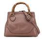 Gucci Medium Leather Bamboo Diana Satchel