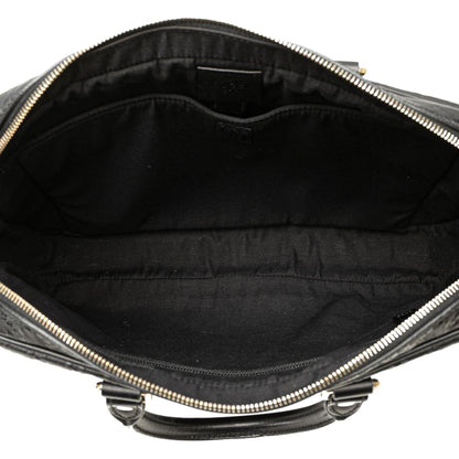 Gucci Medium Leather Diamante Bright Business Bag