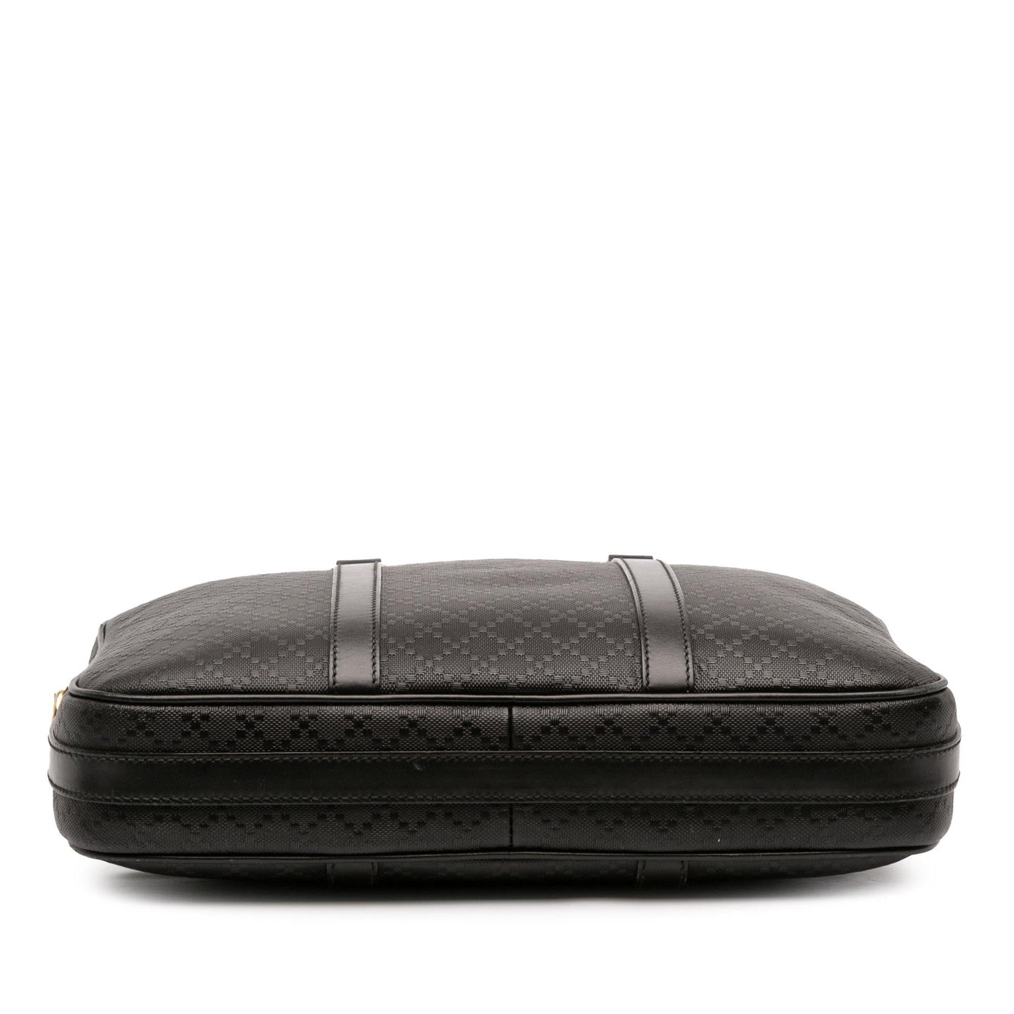 Gucci Medium Leather Diamante Bright Business Bag